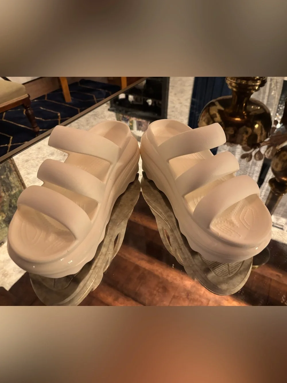 CROCS chunky platform